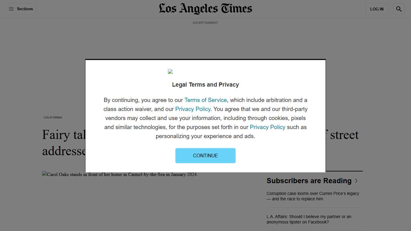 California's Carmel-by-the-Sea will finally get street addresses - Los Angeles Times